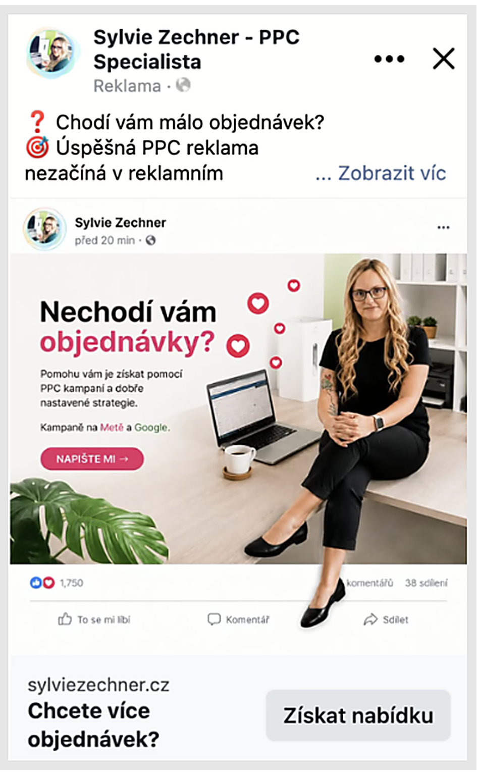 Meta Ads kreativa - Nechodí vám objednávky?