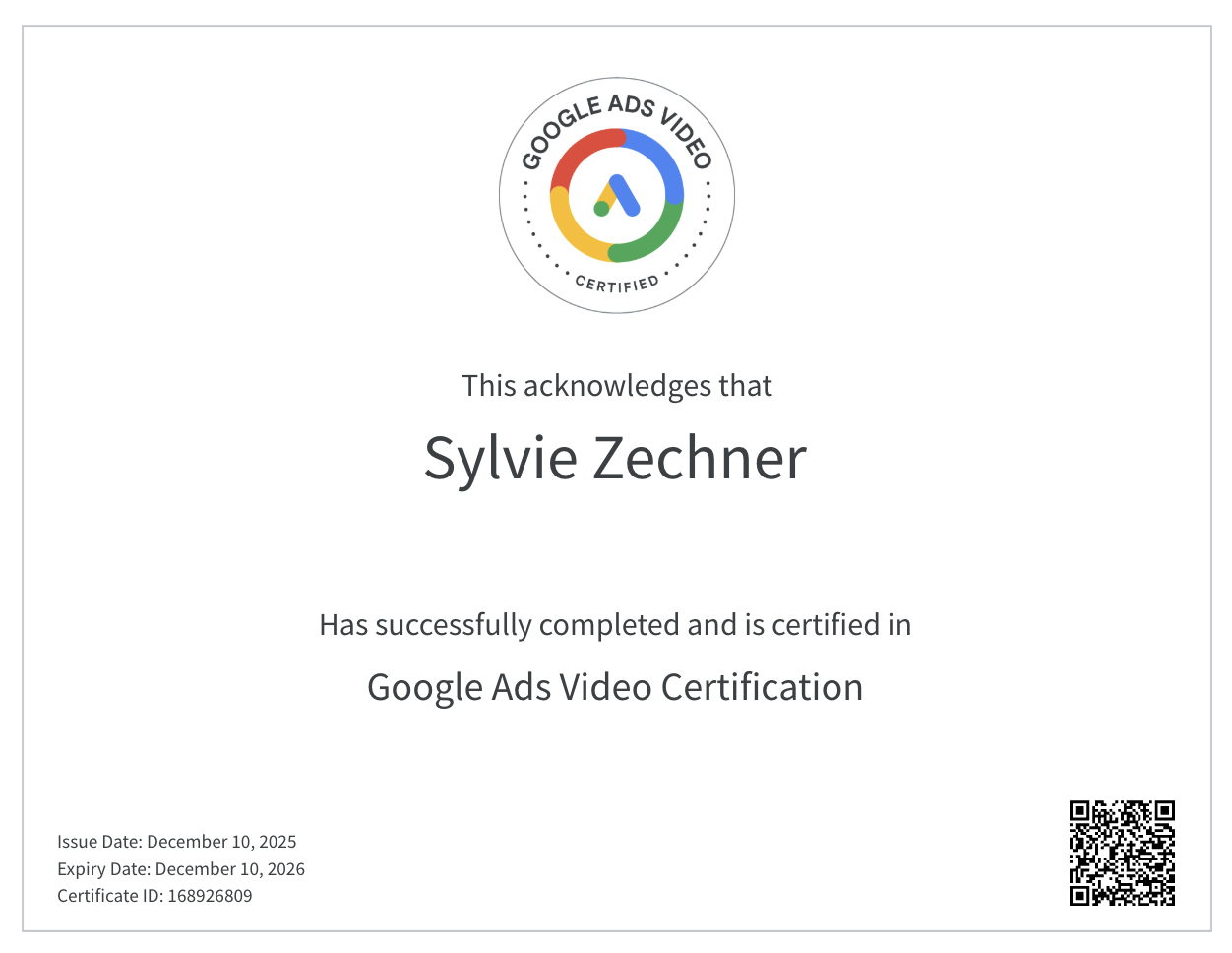 Google Ads Video